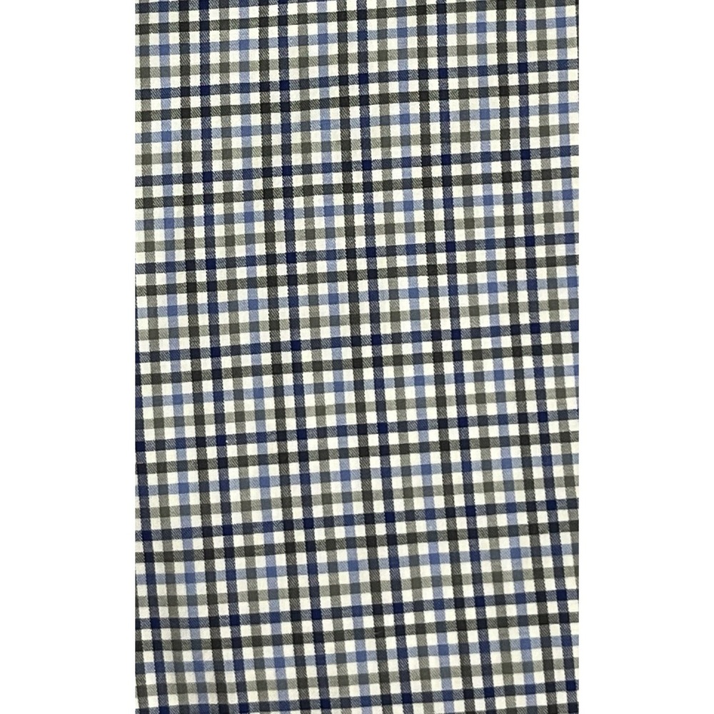Frank & Eileen Button Up Shirt Womens Medium Blue Plaid Barry Cotton Button Up - Picture 10 of 10